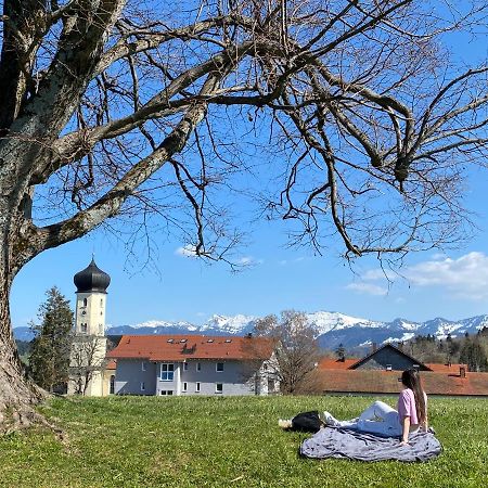Ferienwohnung Hochgratglueck Oberreute Bagian luar foto