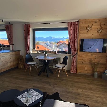 Ferienwohnung Hochgratglueck Oberreute Bagian luar foto