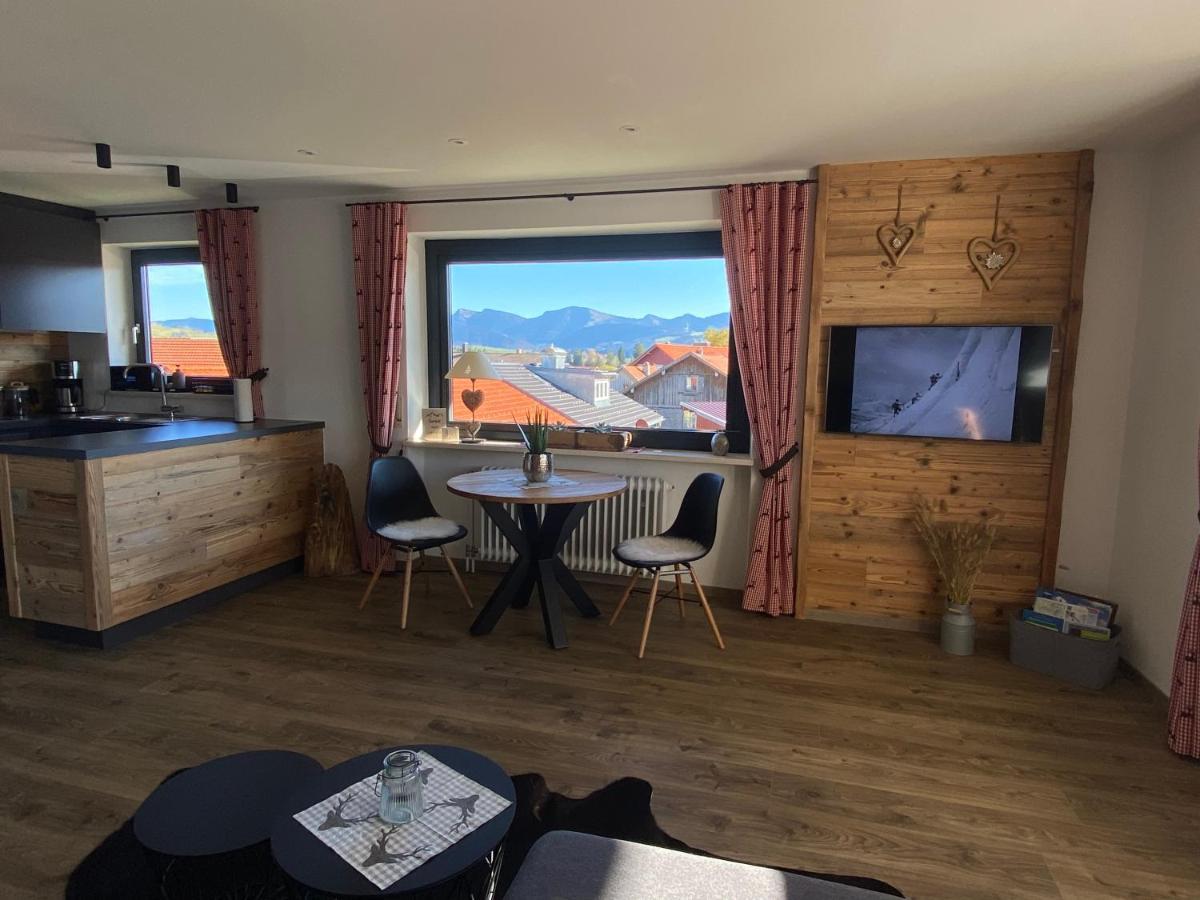 Ferienwohnung Hochgratglueck Oberreute Bagian luar foto