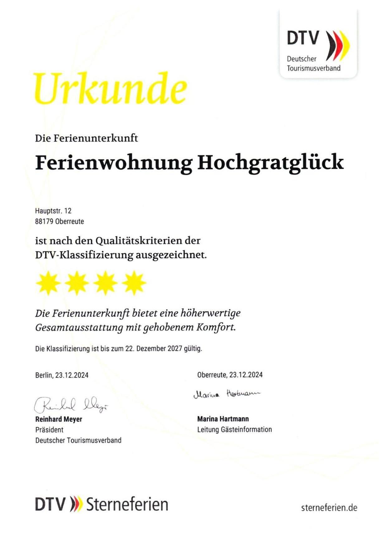 Ferienwohnung Hochgratglueck Oberreute Bagian luar foto